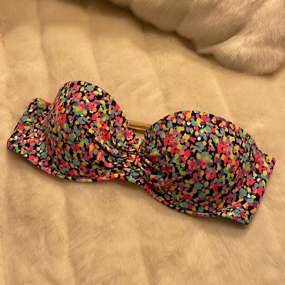 Multicolored bikini top - Picture 2 of 4